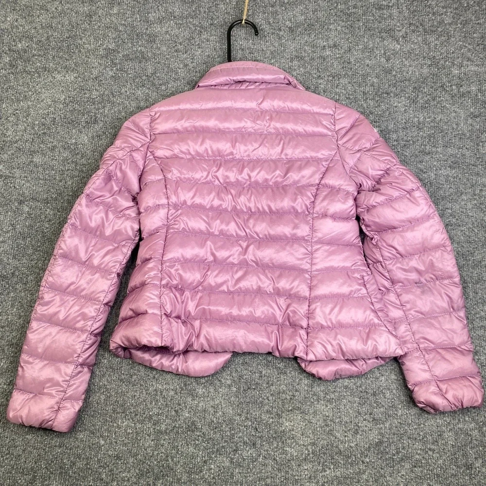 Moncler Lisette Giacca Kids Purple Lightweight Down Puffer Jacket Coat 4195335